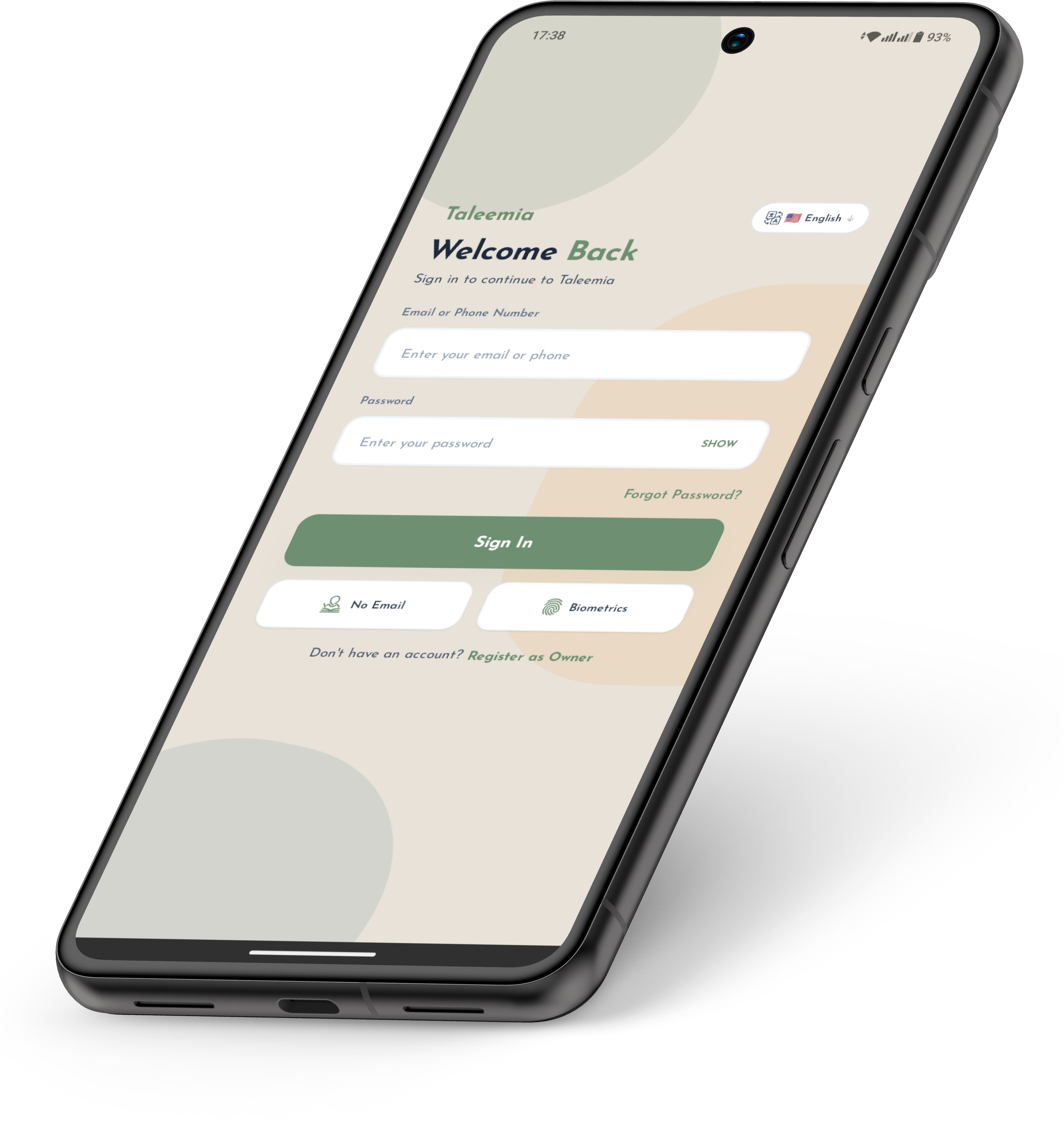 Taleemia Mobile App for iOS and Android showing Parent Portal and Attendance Tracking